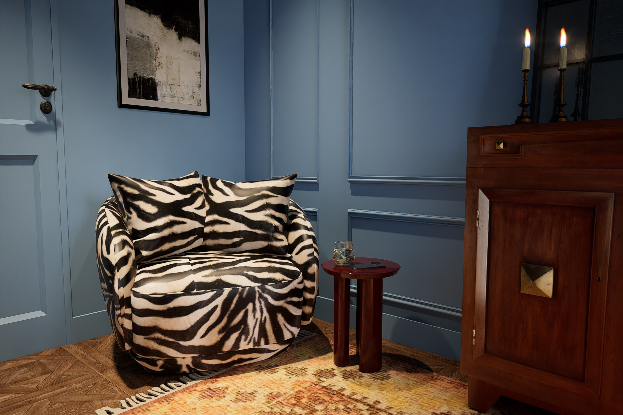 Kantoor make-over kleur print en design