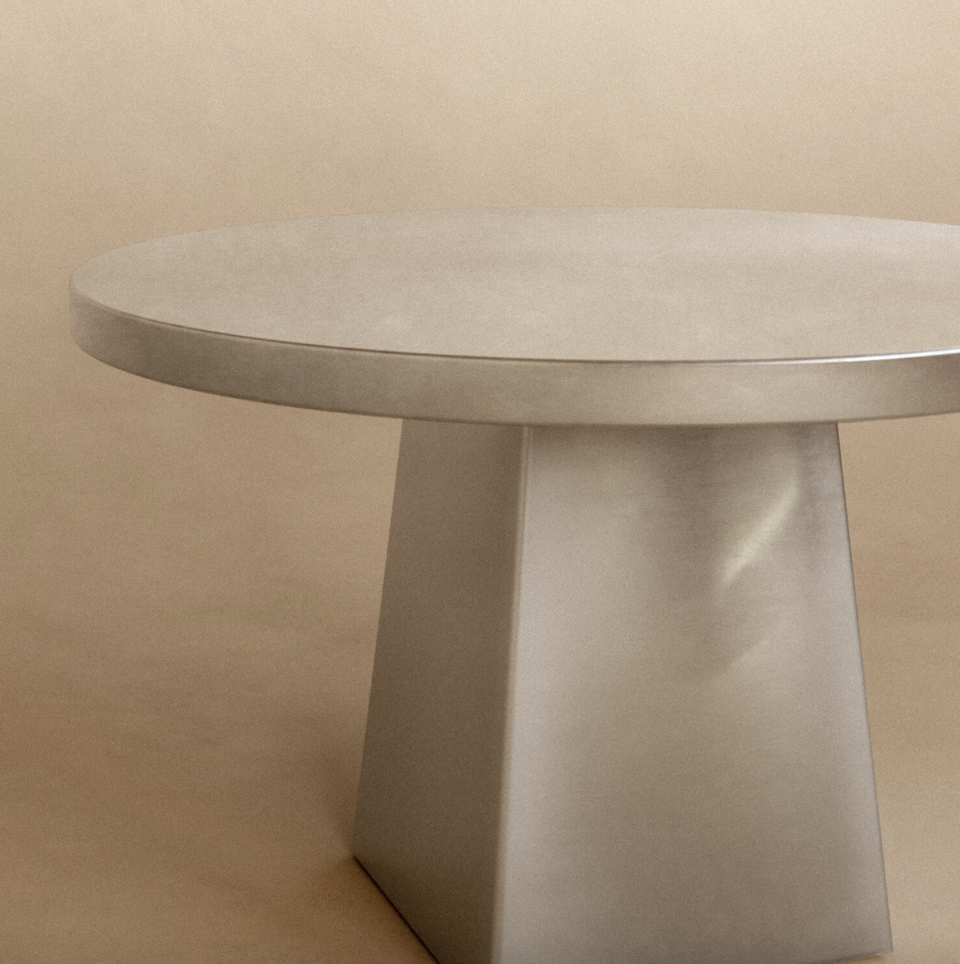 Table Ronde en Acier Inoxydable, Kasanai