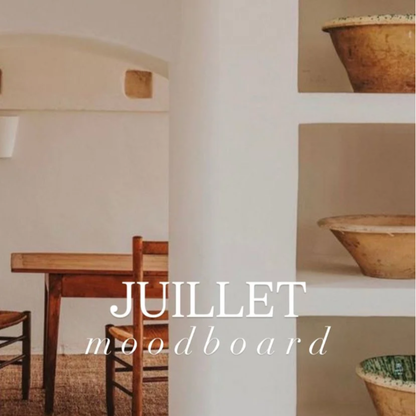 Moodboard : Juillet 2026