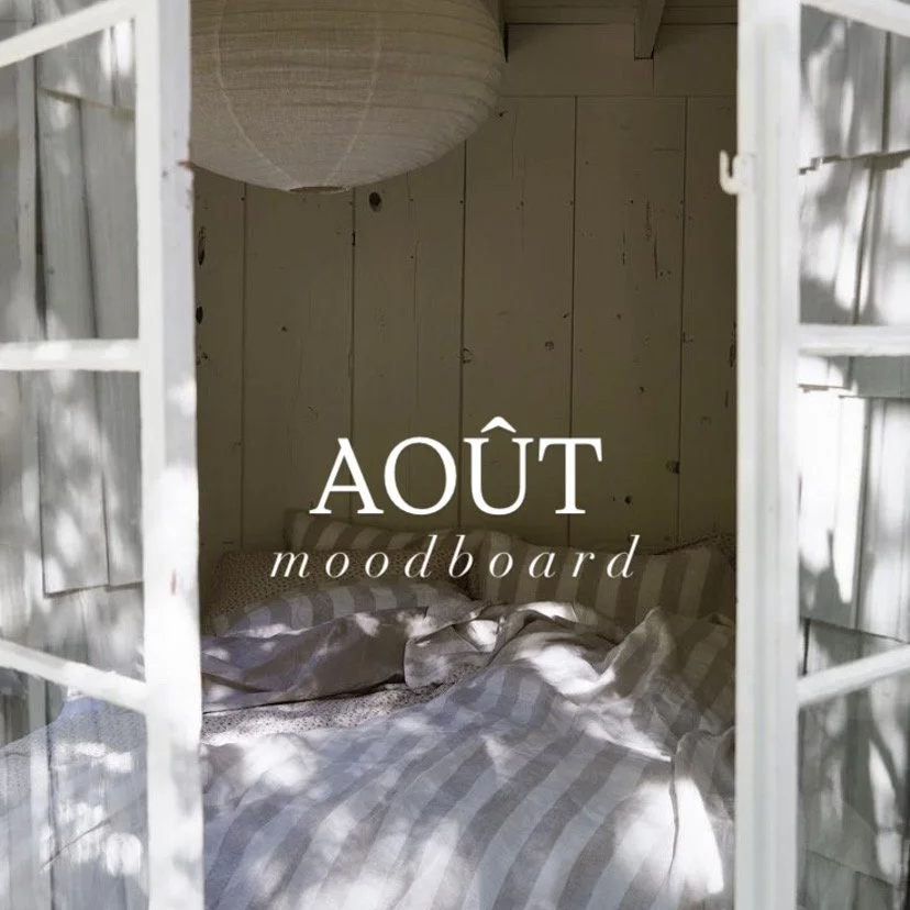 Moodboard : août 2026