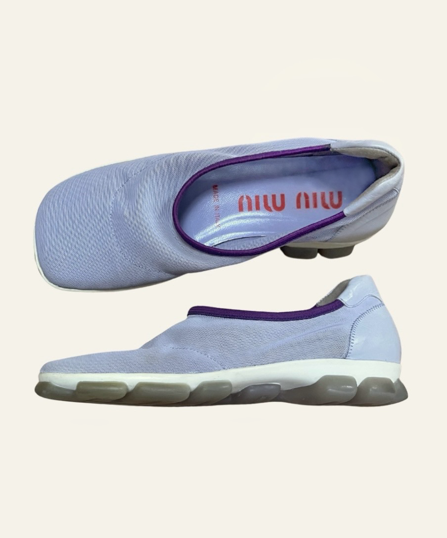 Miu Miu fw 1999 bubble shoes