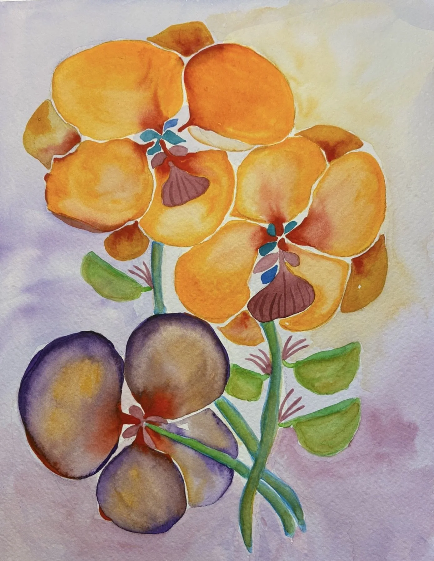 Mandarine Aquarelle 2026 21x29cm