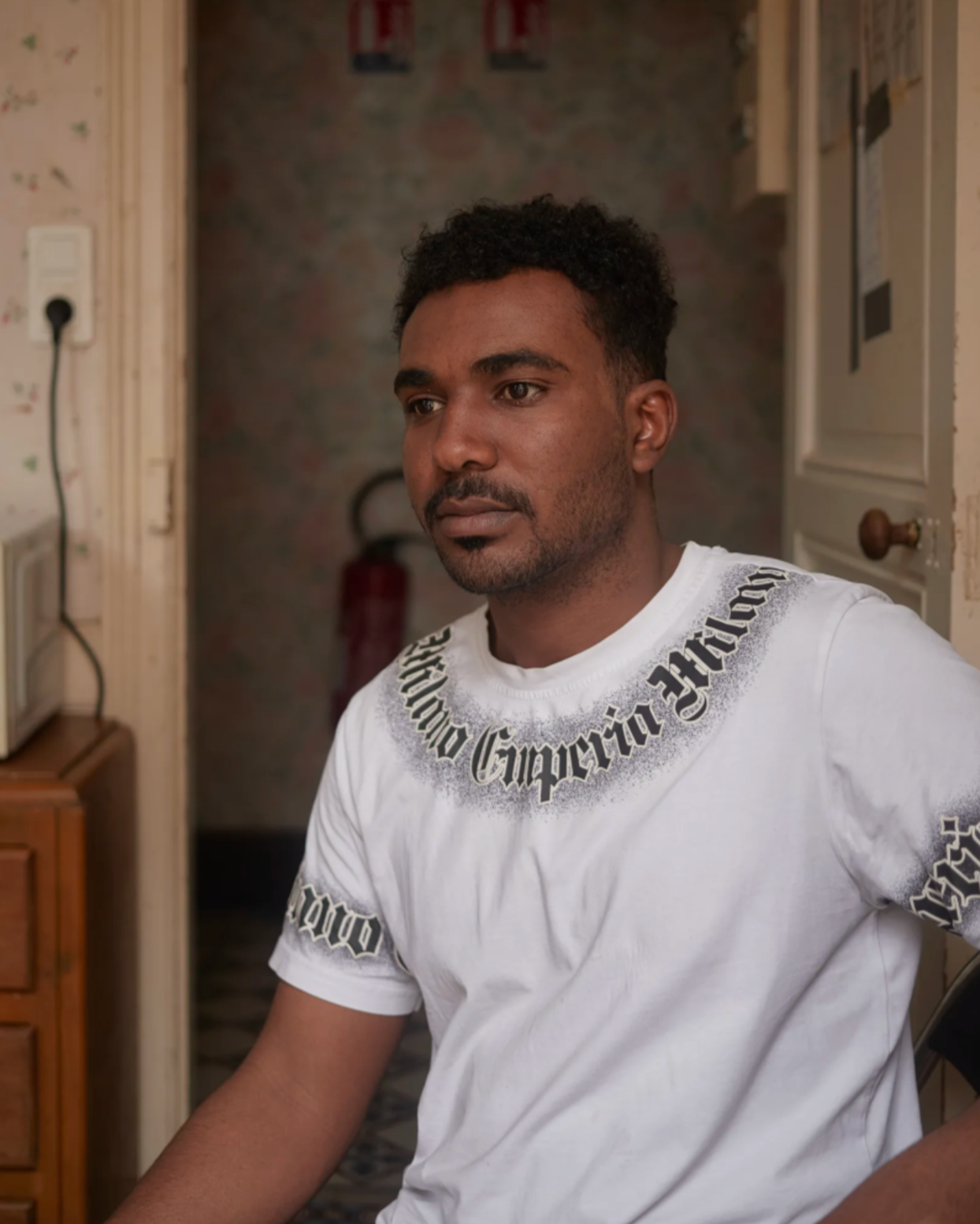 © Zélie Hallosserie, Omer in the Steenvoorde shelter