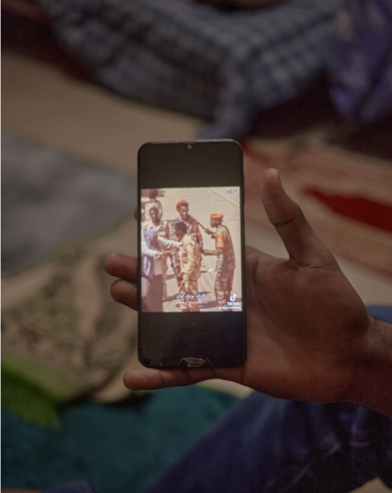 © Zélie Hallosserie, Soudan via Tiktok