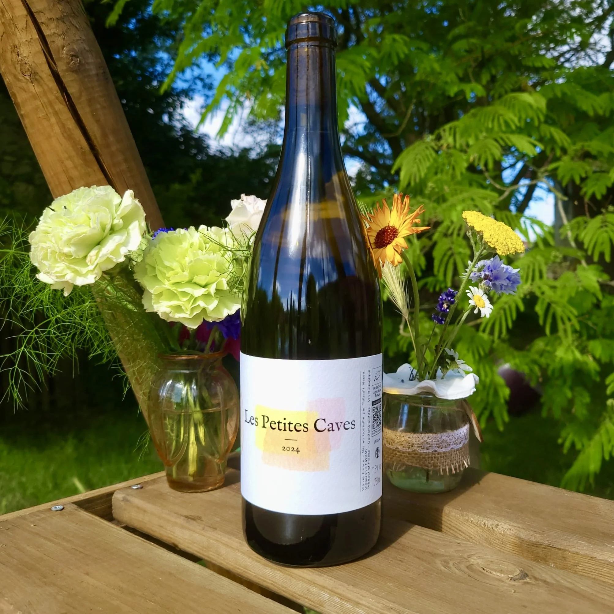 Les Petites Caves, vin de France biologique blanc chenin chardonnay