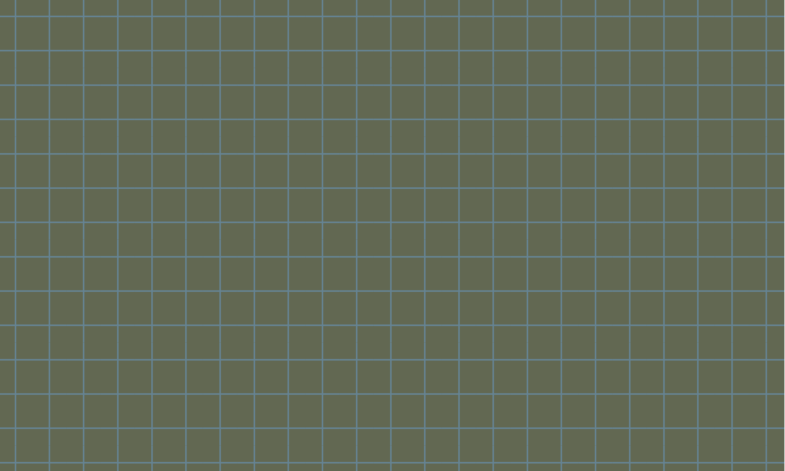 A grid or mesh pattern with a dark green background and light blue lines forming small squares.