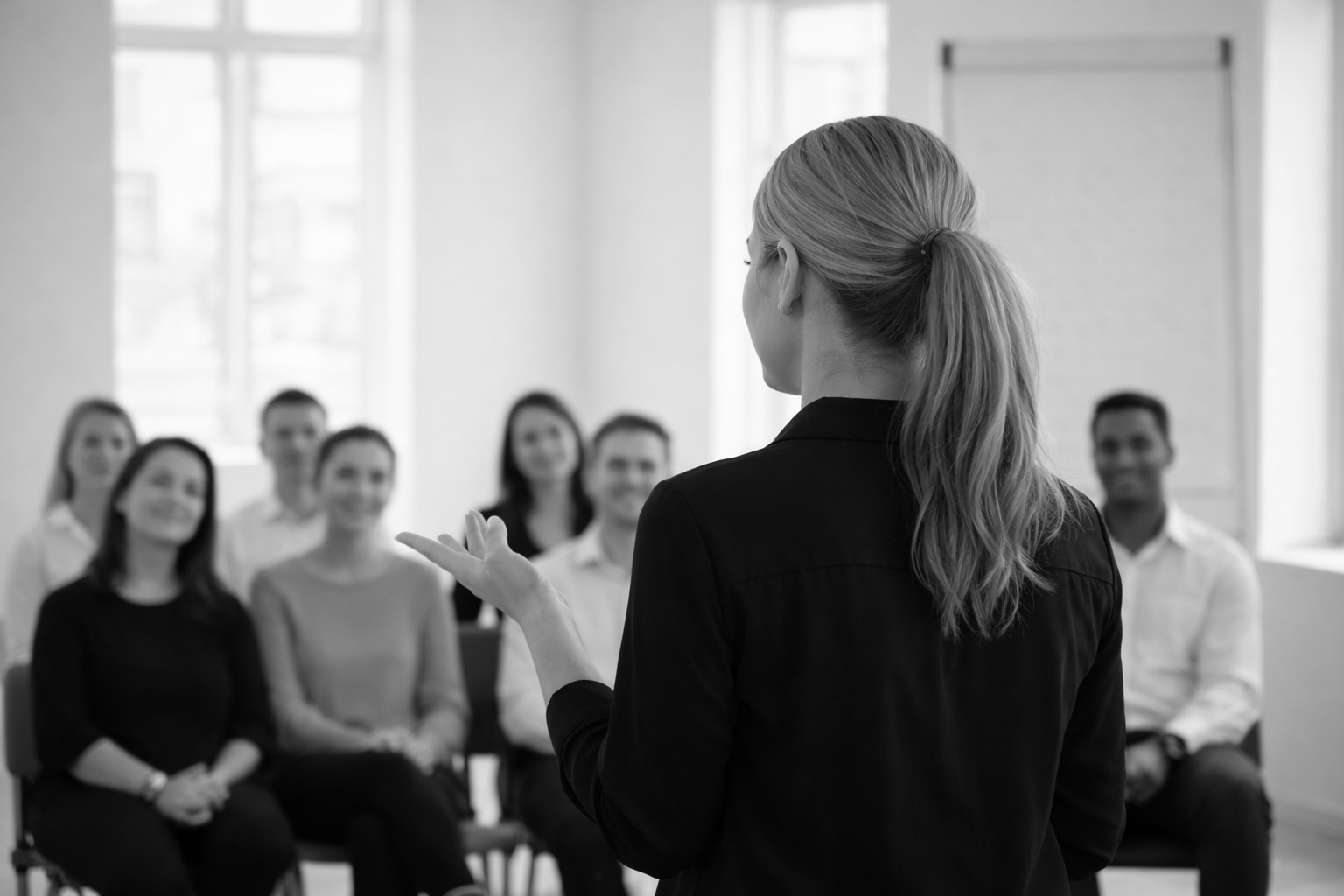 Sascha Westerberg undervisser