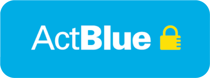 Act Blue donate button
