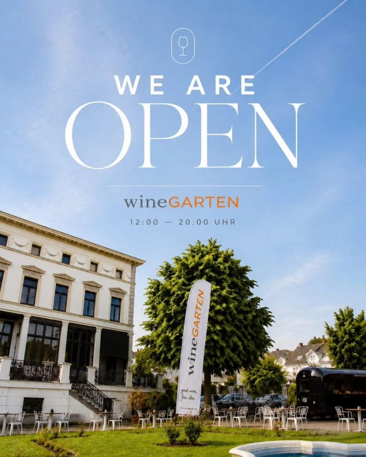 ☀️🧊🍾 Abk&uuml;hlung am Sonntag?

Findet ihr bei uns im wineGARTEN.

Ein schattiges Pl&auml;tzchen unter den B&auml;umen, ein gut gek&uuml;hltes Glas Wein, leckeres Essen und einfach ein paar entspannte Stunden im sch&ouml;nsten Garten der Stadt.

H