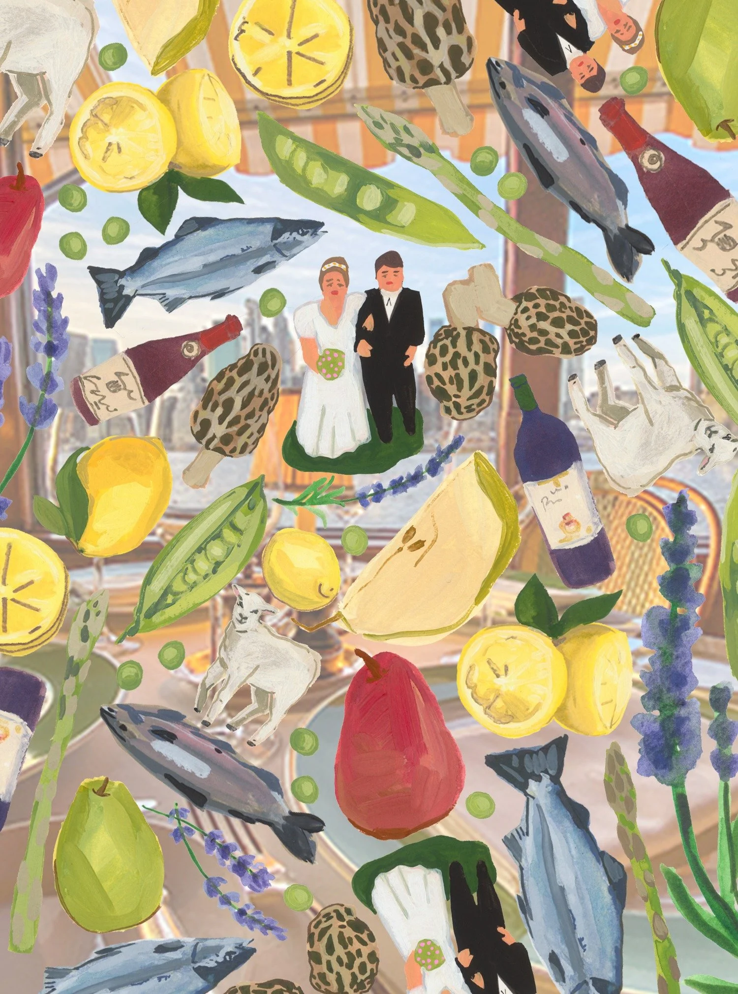 Brooklyn wedding moodboard