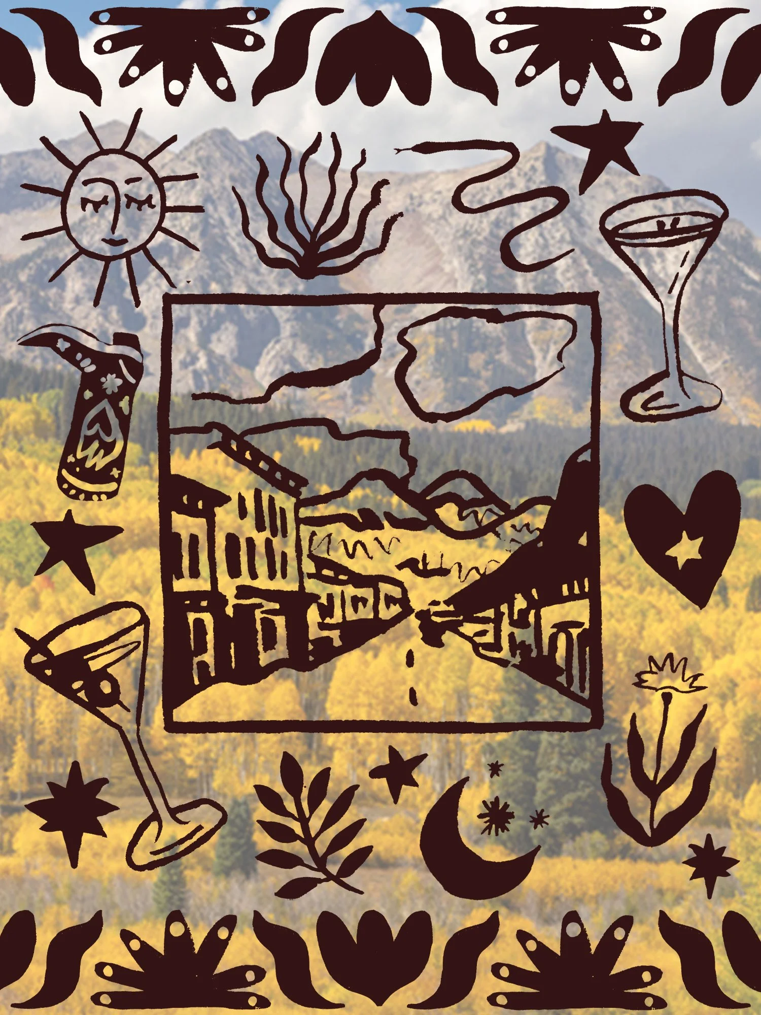Telluride moodboard