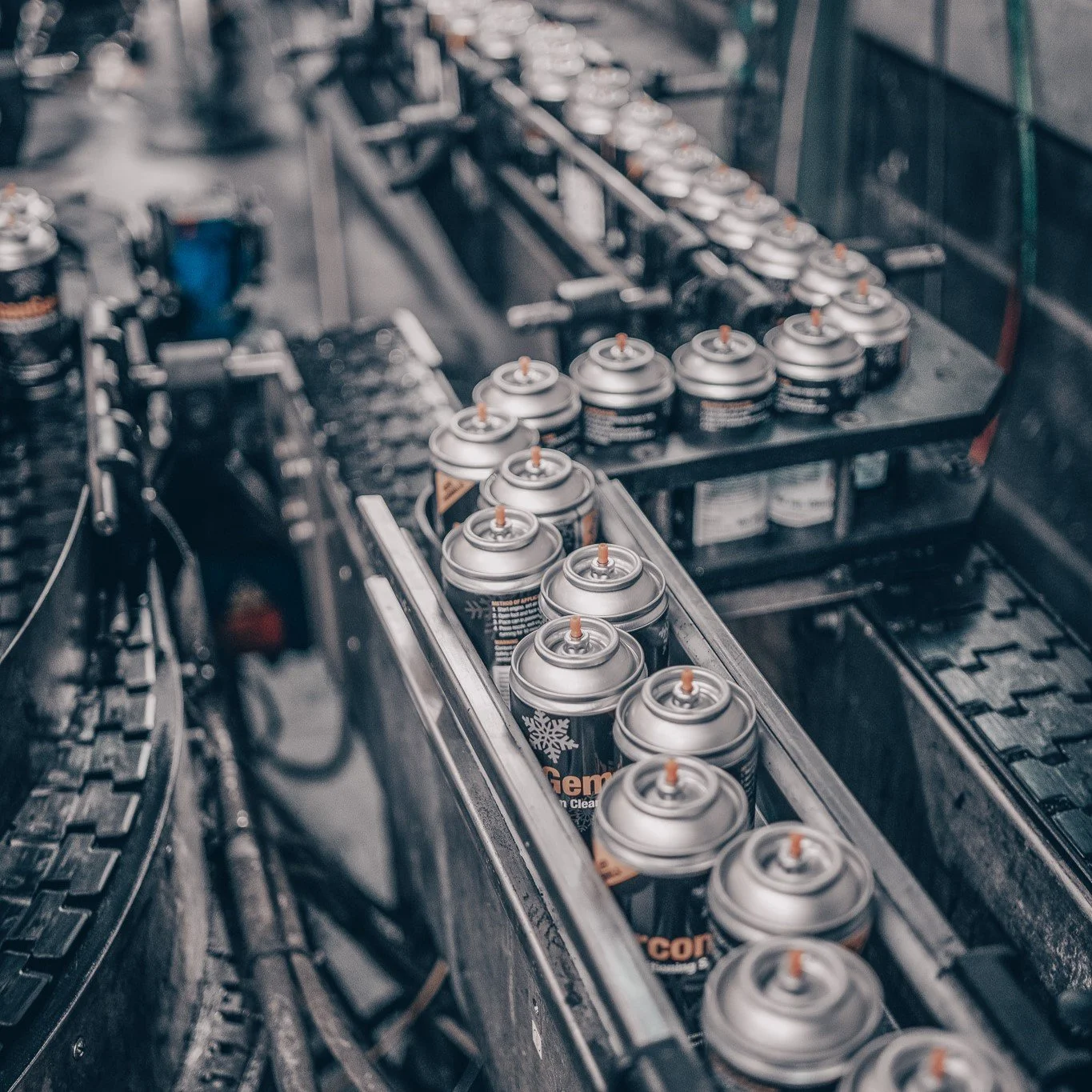 Aerosols on the filling line at LMA