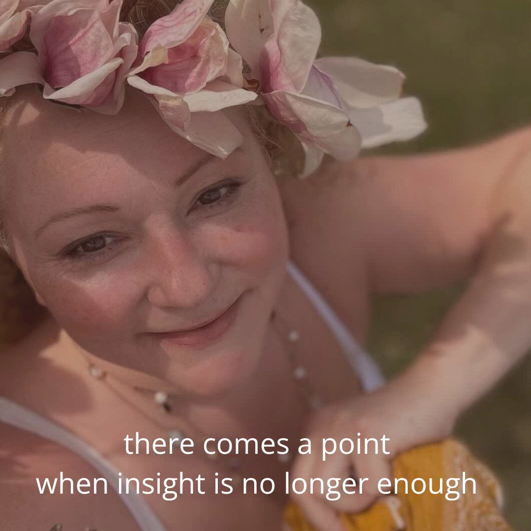 There comes a point when insight is no longer enough.

The body wants to be included.
Desire wants to be included.
Aliveness wants to be included.

#embodiment #transformation #nervoussystem #aliveness #presence #mindbodyconnection #innerwork #emotio
