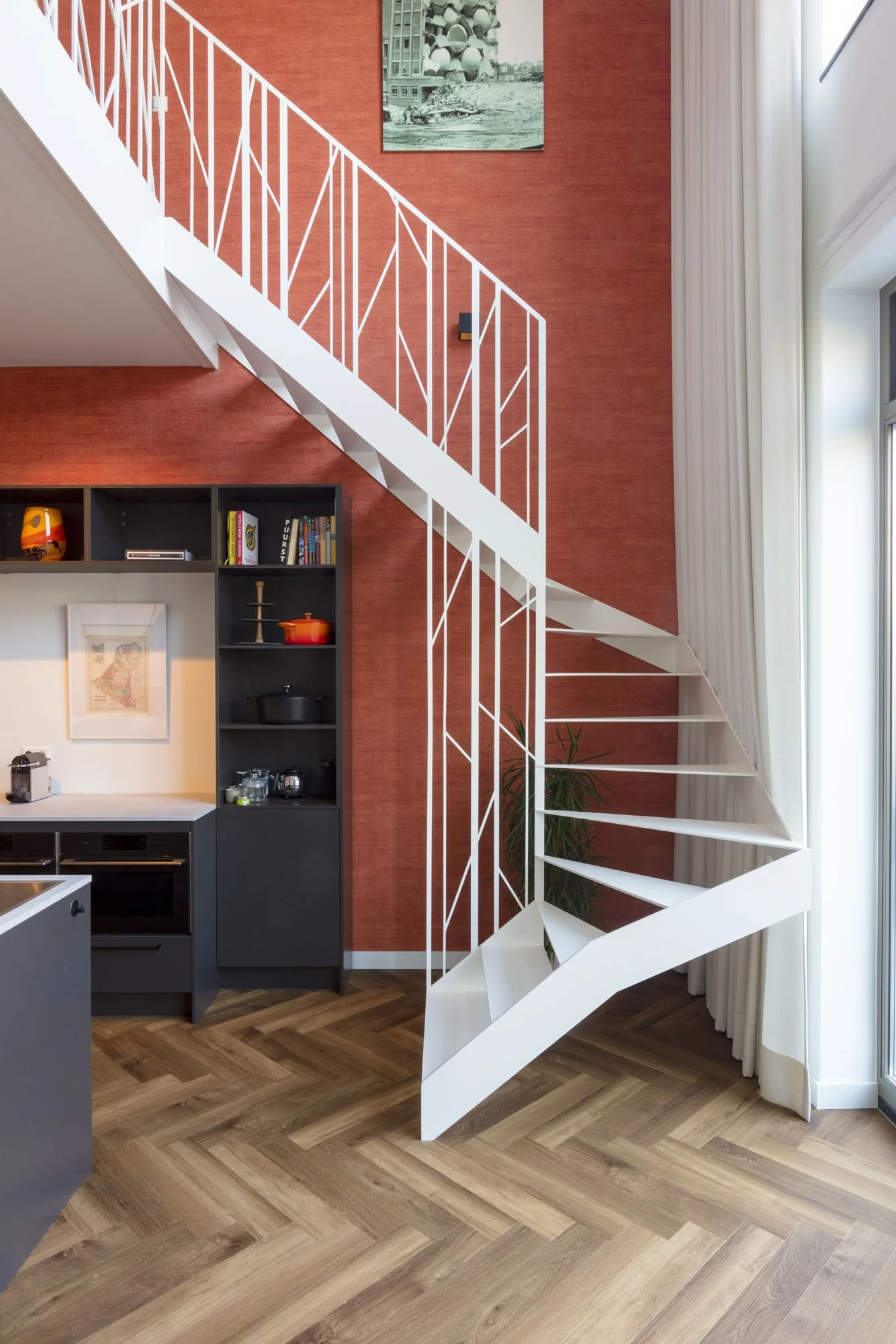 Trap op maat balustrade trap