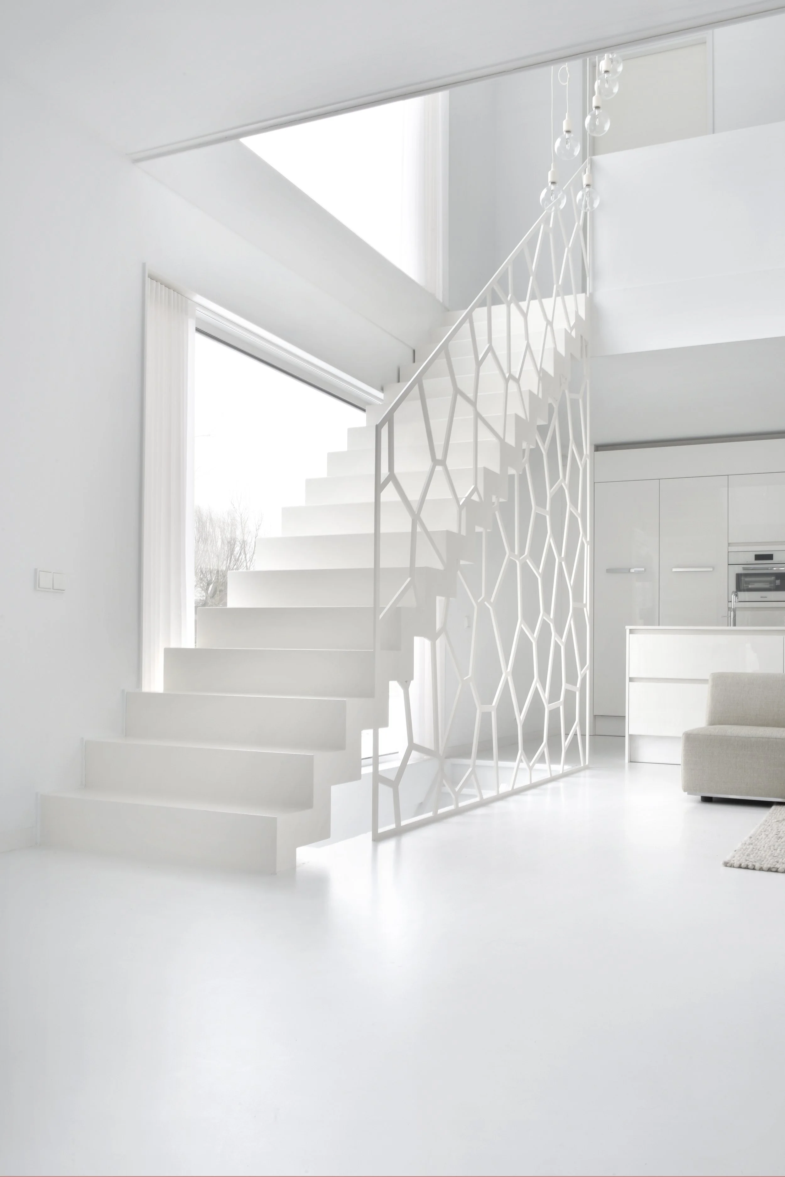 Trap op maat balustrade trap