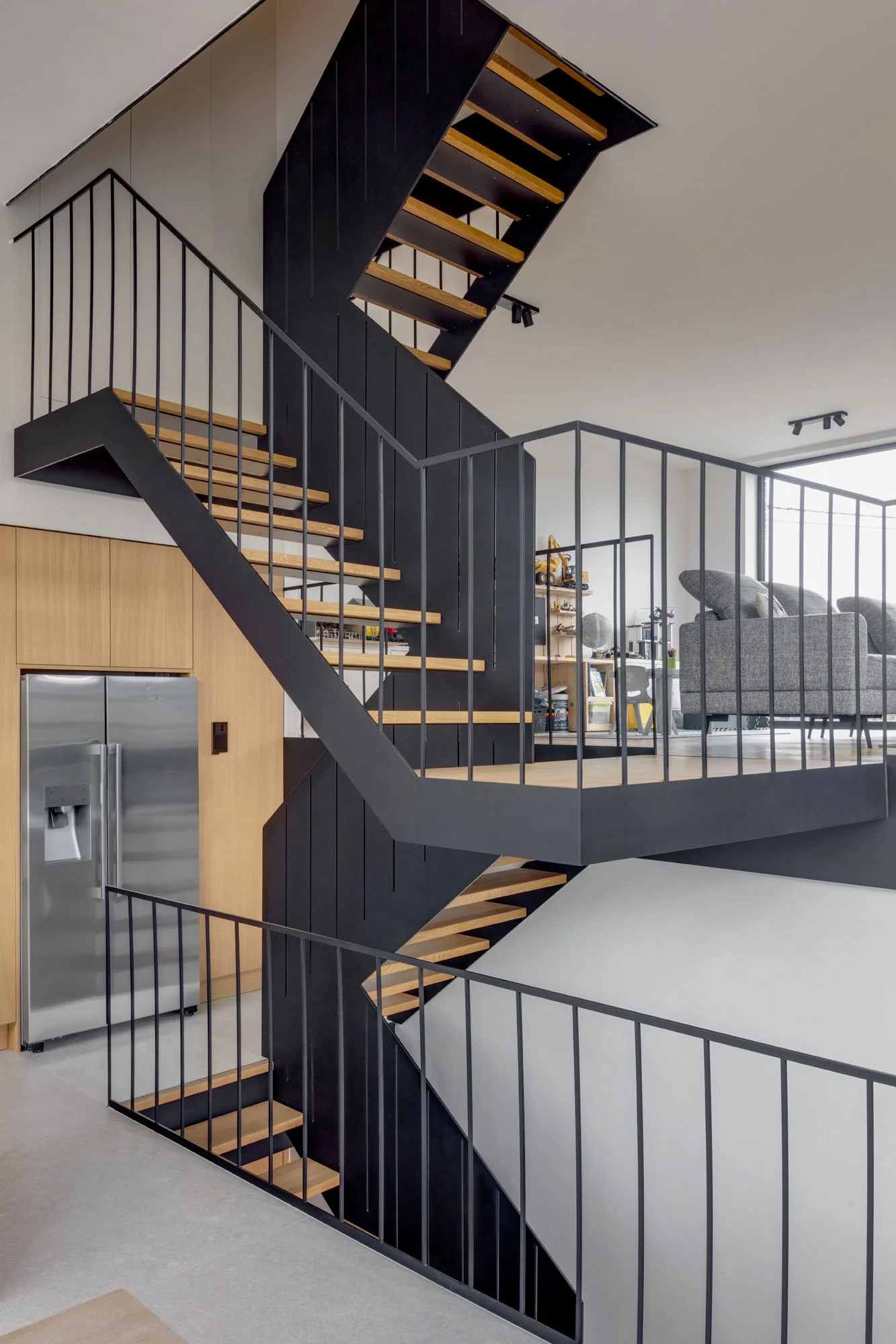 Trap op maat balustrade trap