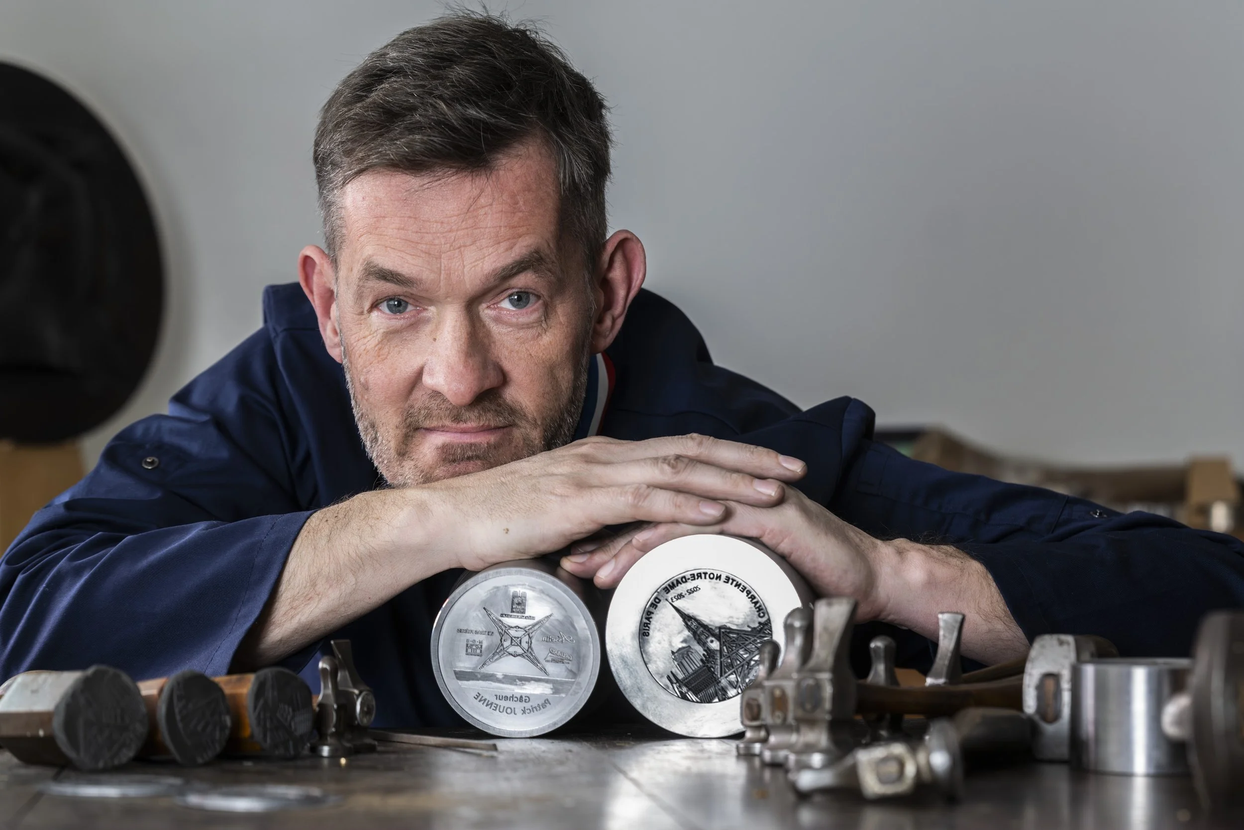 Président des Meilleurs Ouviers de France Auvergne Rhône Alpes MOF, graveur Ciseleur 