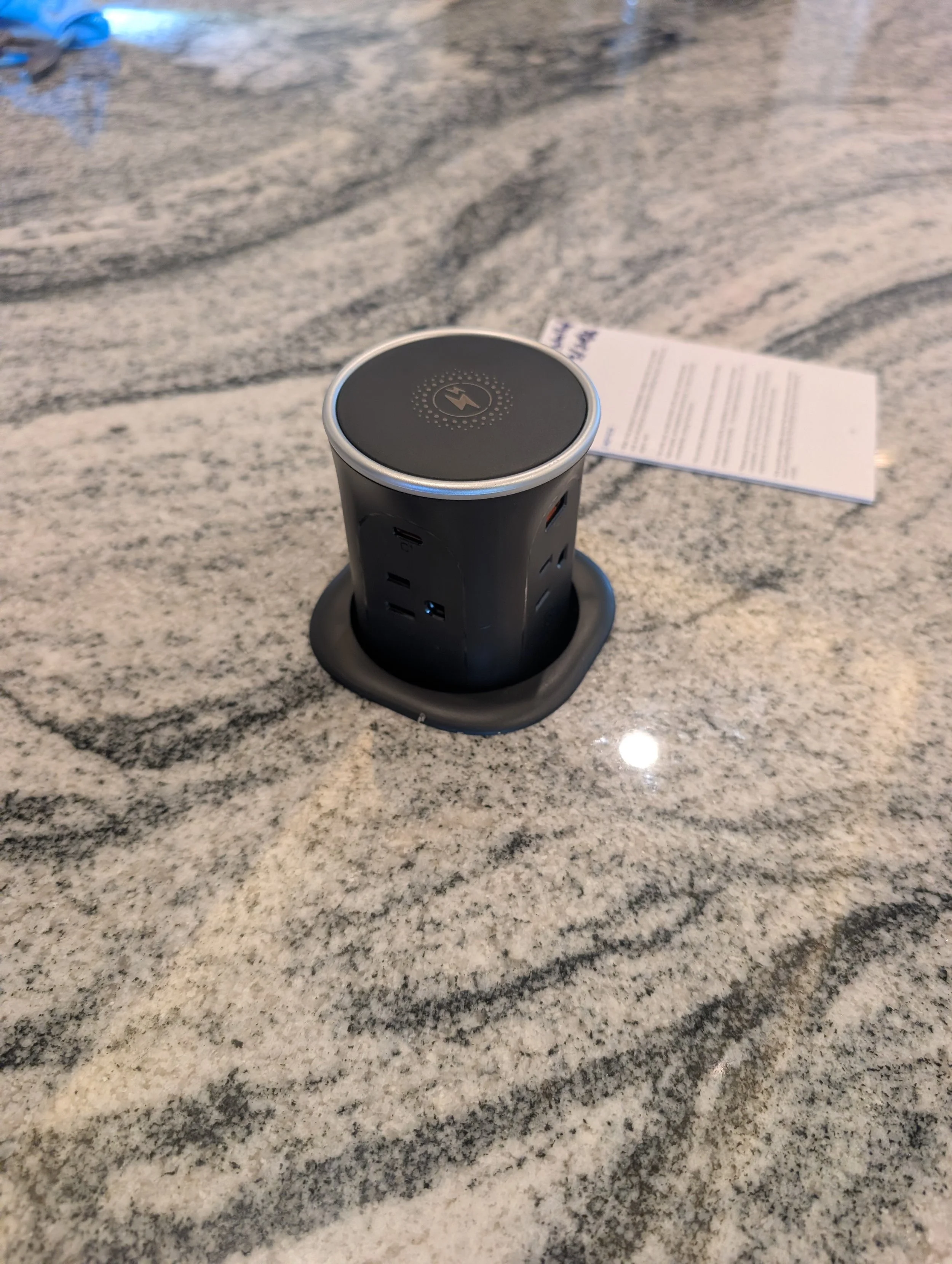 Countertop top plug replacement in Denton, TX - after