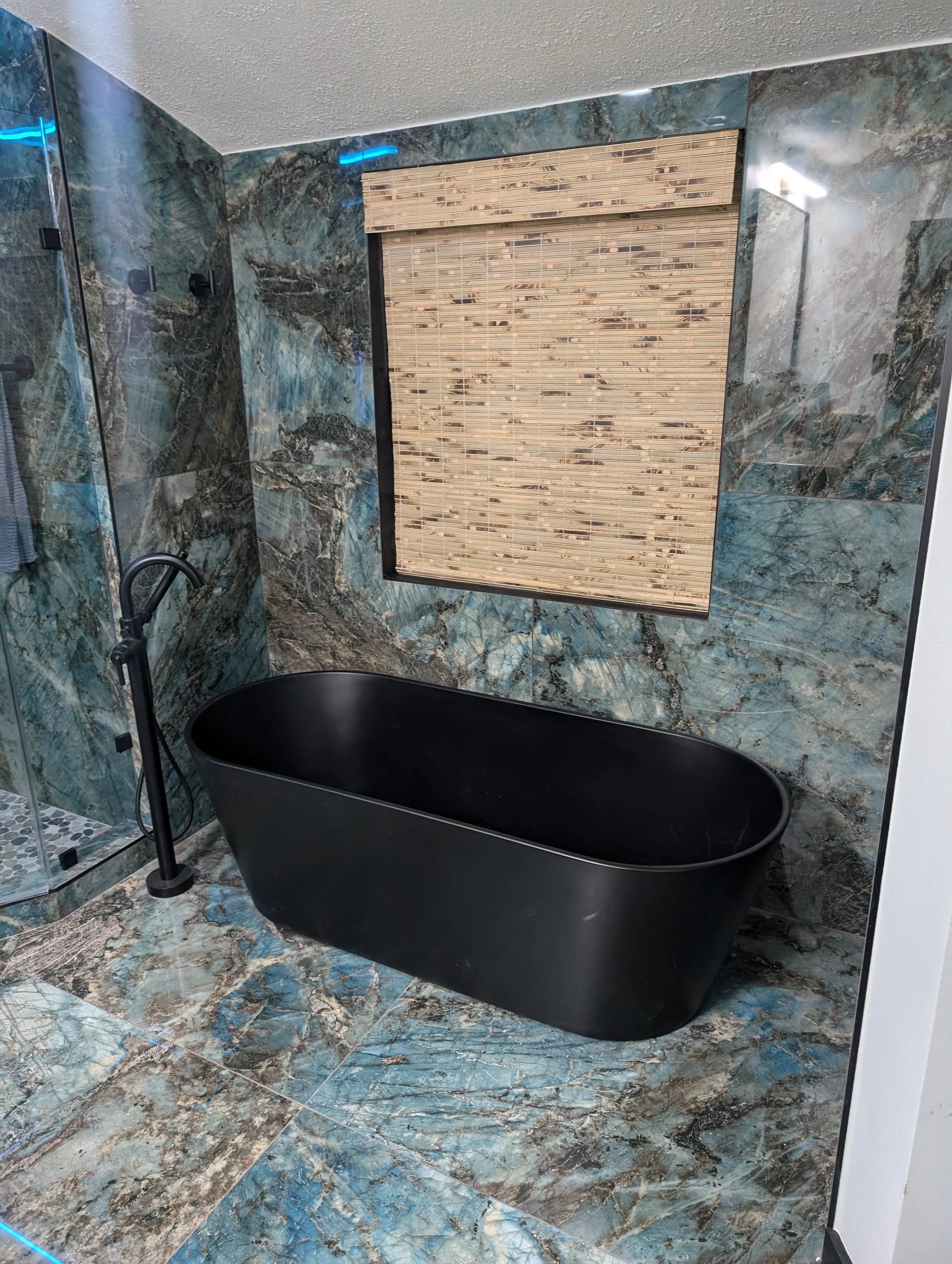 Denton TX Bathroom remodel tub after