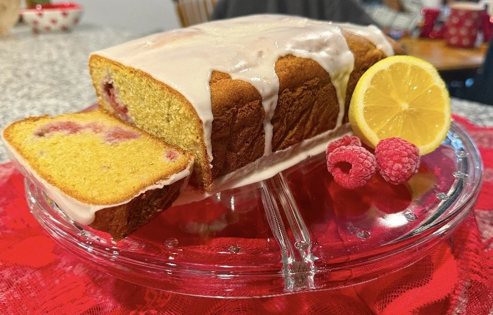 Gluten Free Lemon Raspberry Cake