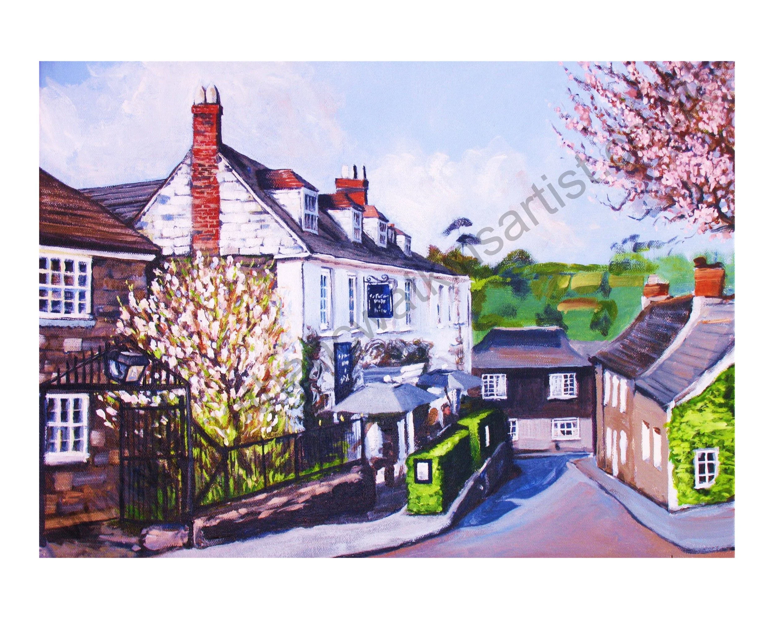 Steins Bistro Art Card