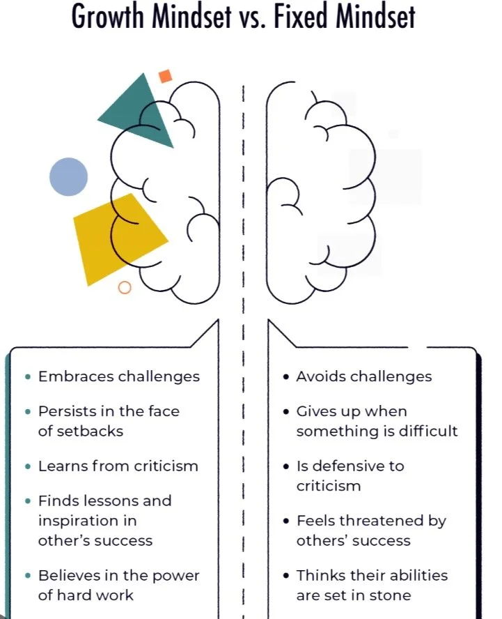 Growth VS Fixed Mindset. What is your mindset, and is there room for growth? Article Link: https://thomasgriffin.com/growth-mindset-vs-fixed-mindset/