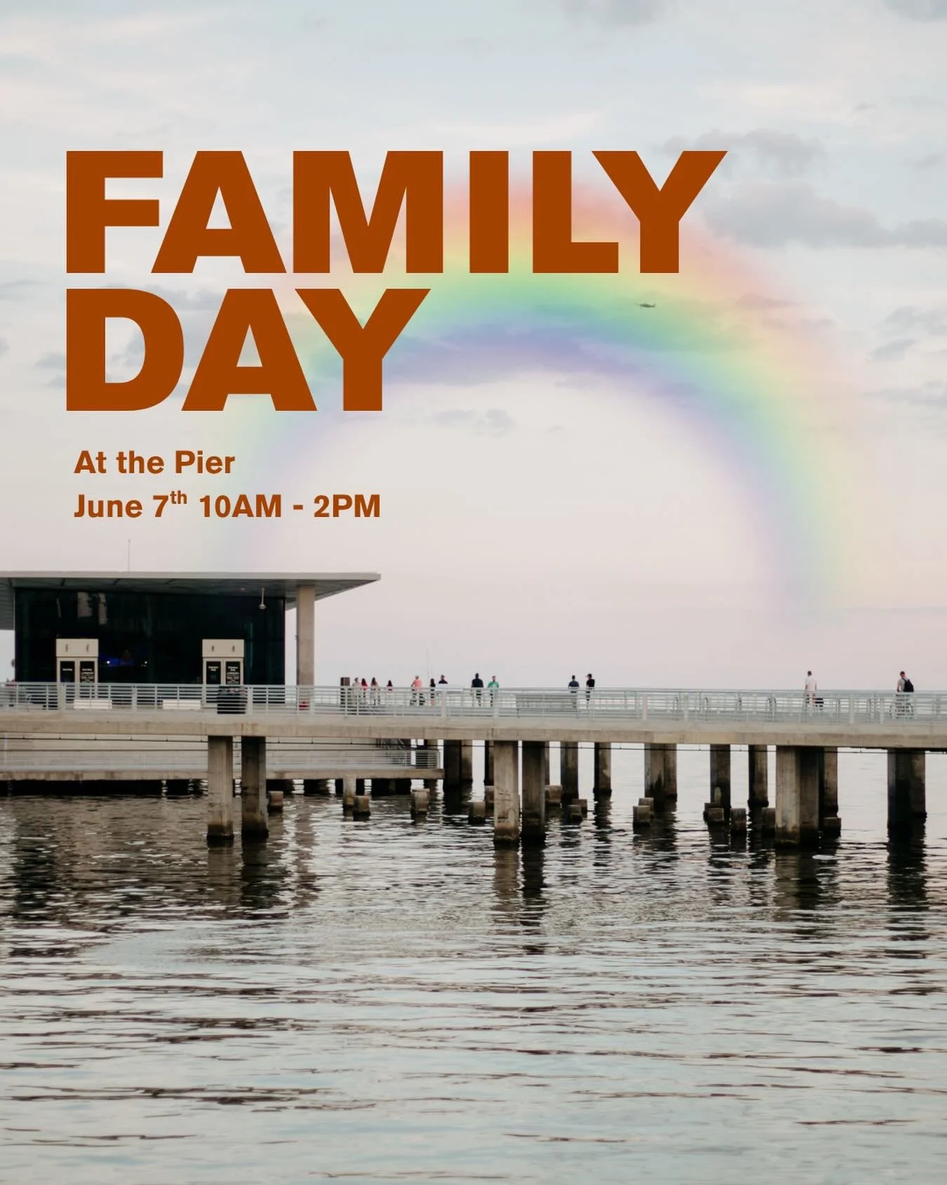 Let&rsquo;s kick off Pride this Sunday with Family Day at the Pier! 

Sunday June 7th from 10AM - 2PM 🌈

https://www.eventeny.com/events/familydayonthepier-26882/