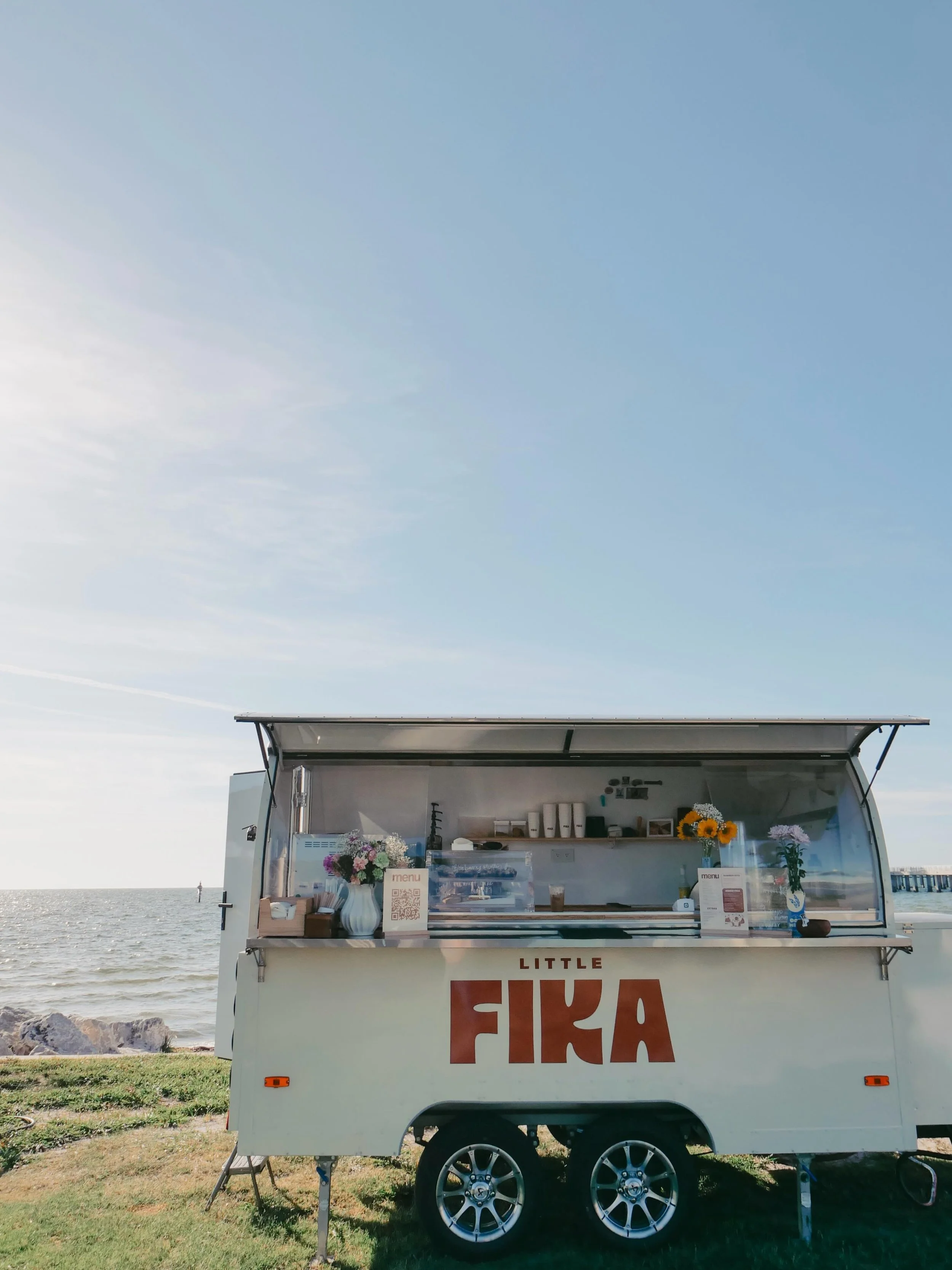 A great kickoff to Pride 🌈 &mdash; Family Day may go down as the prettiest spot Little Fika has parked.