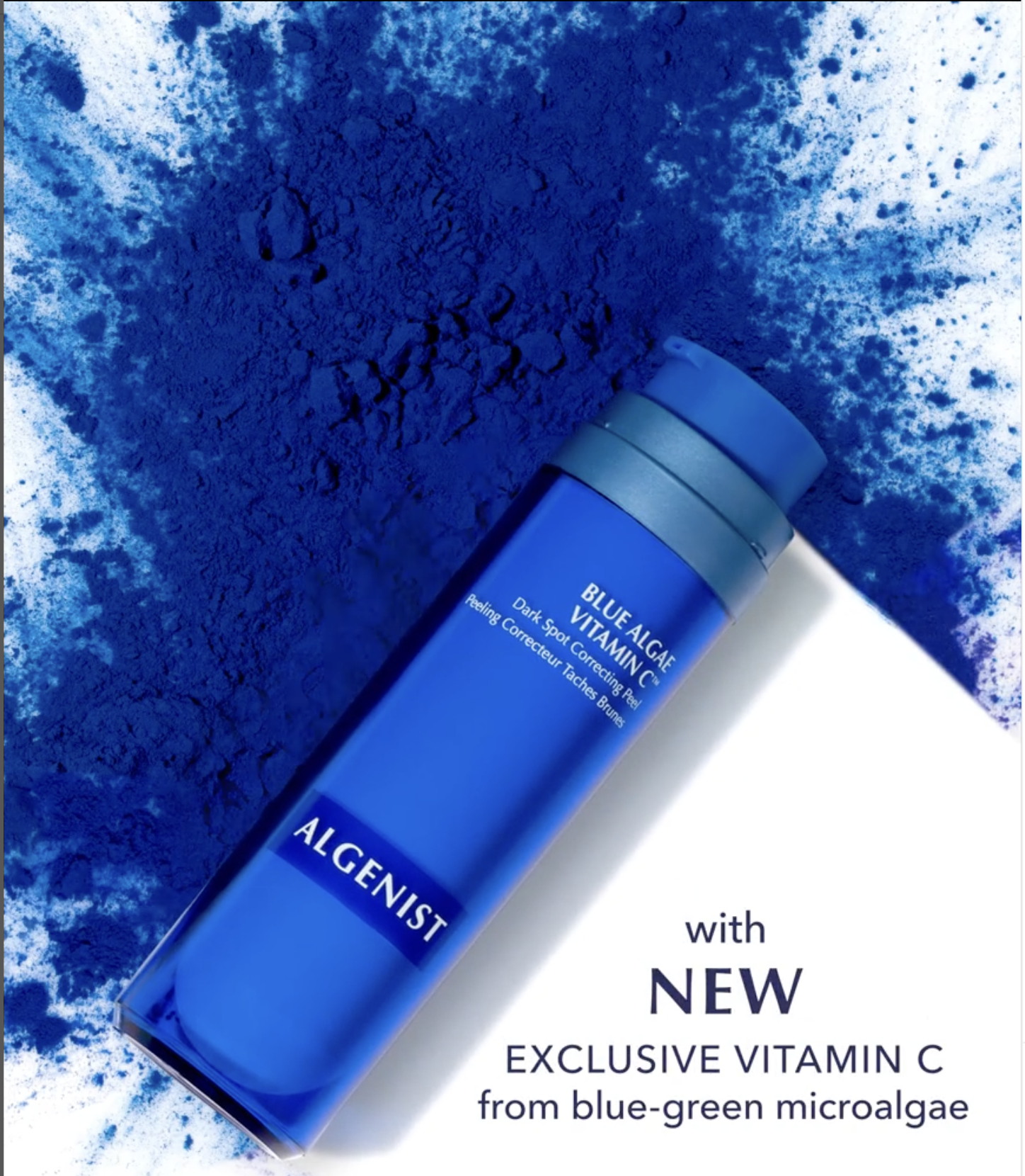 Agenist Skincare Blue Algae Vitamin C Serum Campaign photo shoot