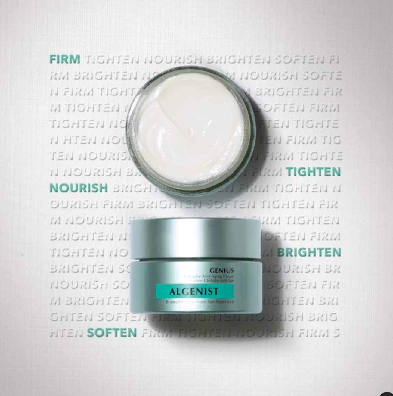 Algenist branded content campaign