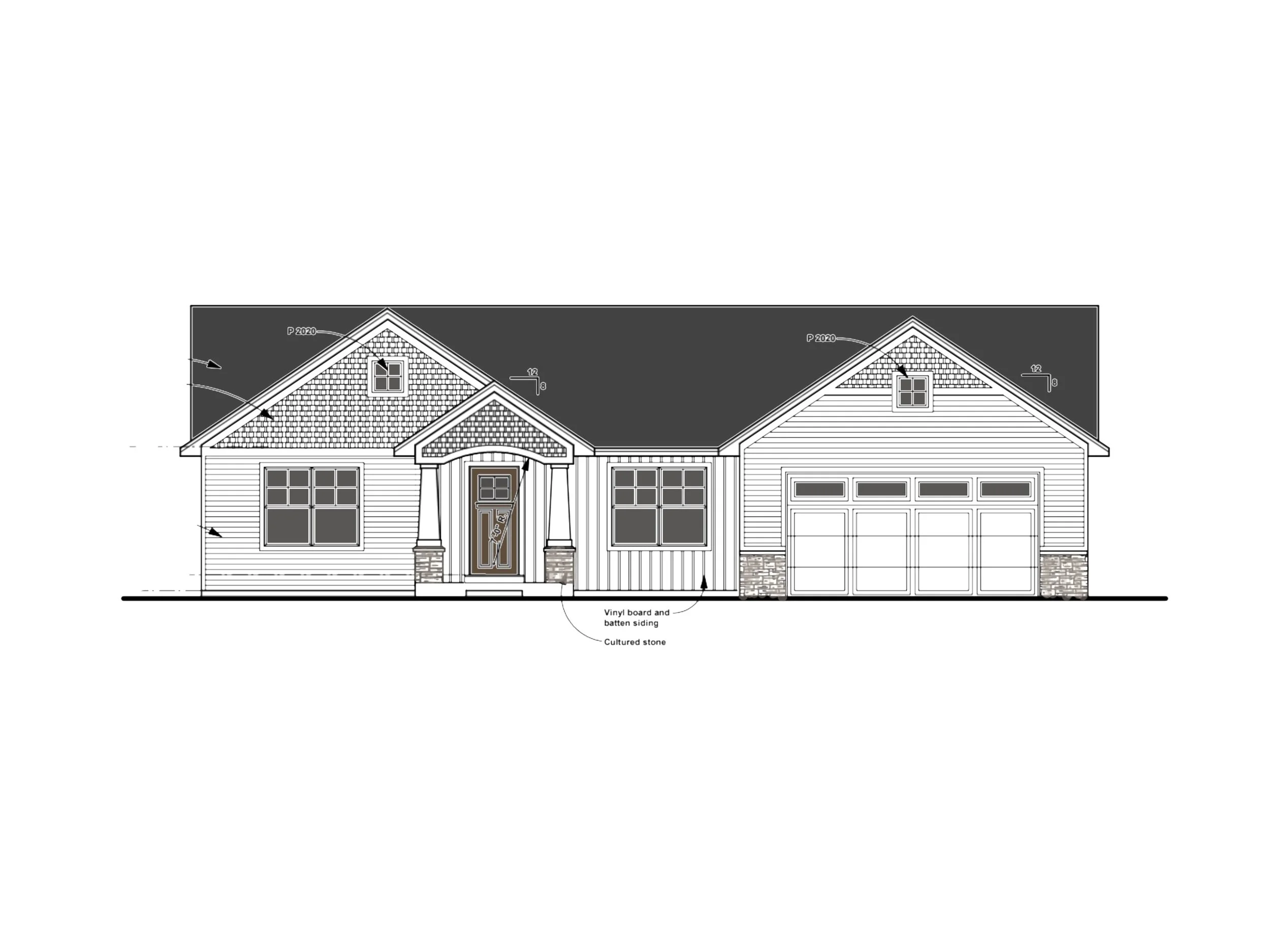 1417 SF Ranch – 2 Bed/2.5 Bath