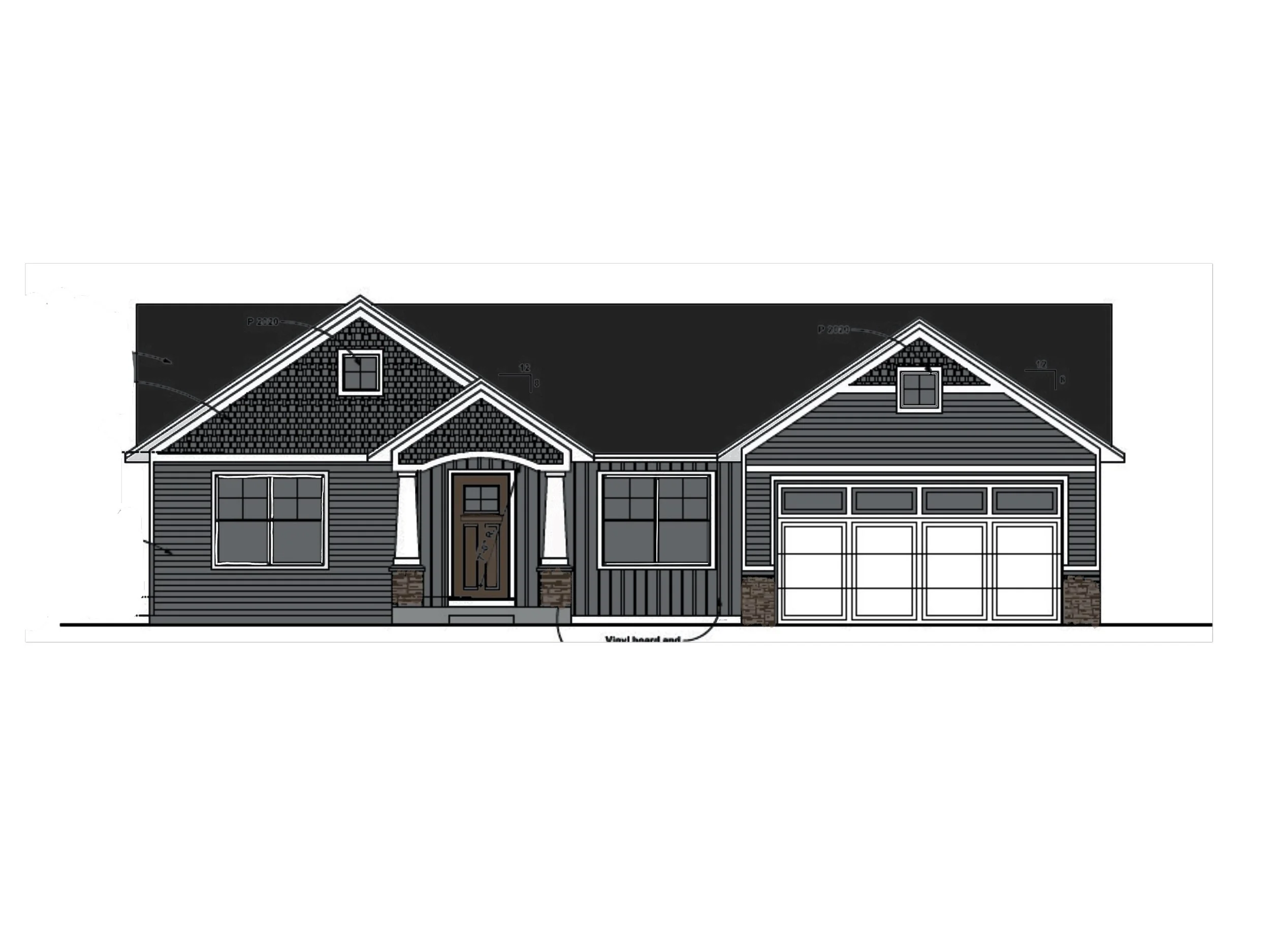 1214 SF Ranch - 2 Bed/1.5 Bath