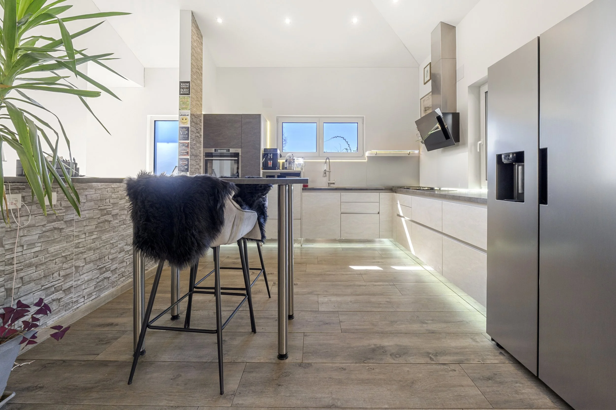 Modernes Badezimmer.