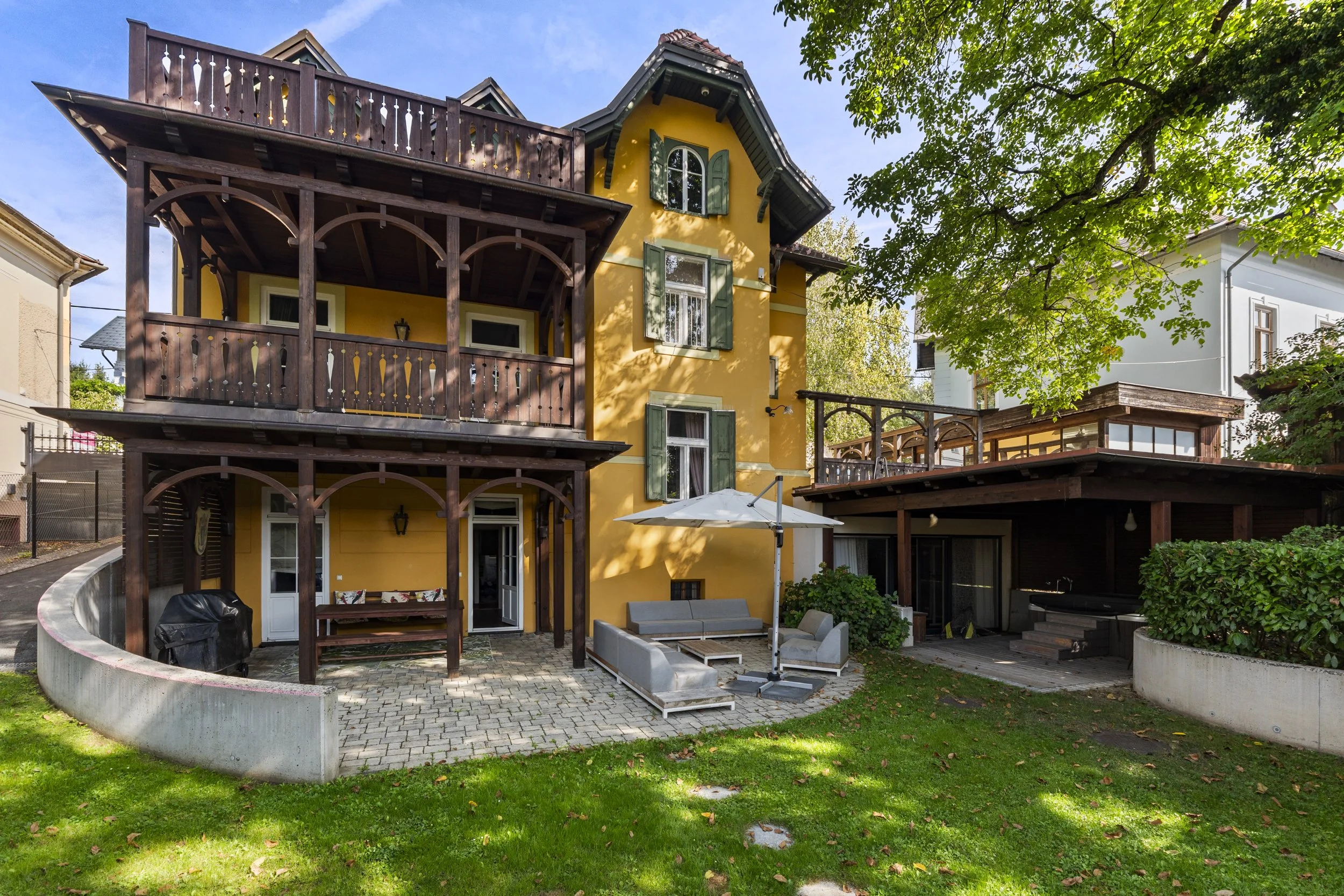 Ein Haus mit Charakter. 