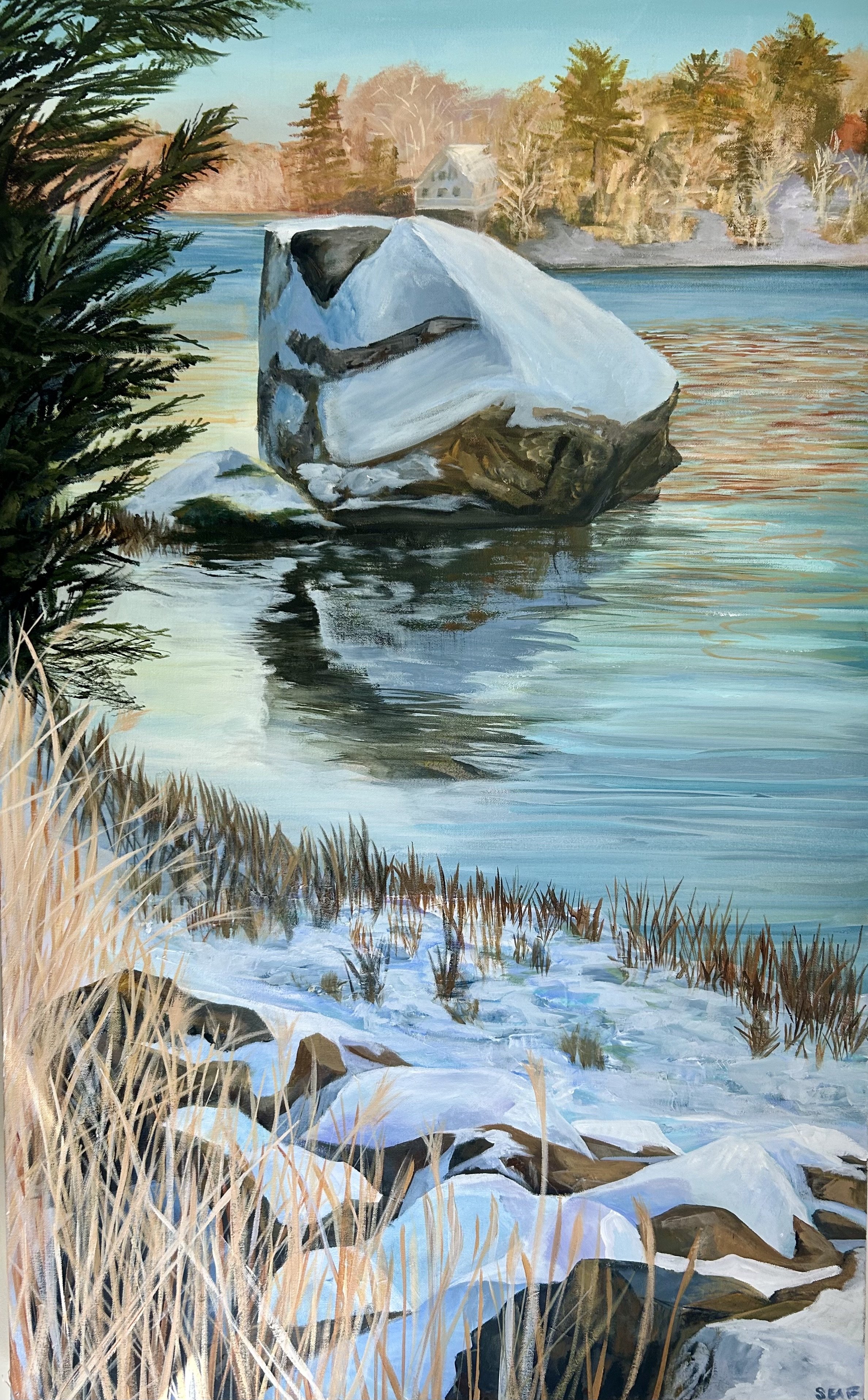 "Cool, Broken" - 2026- (30x48) - Little River, Gloucester