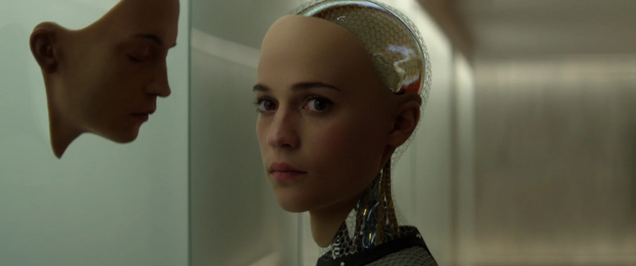 Ava, a humanoid robot in Ex Machina