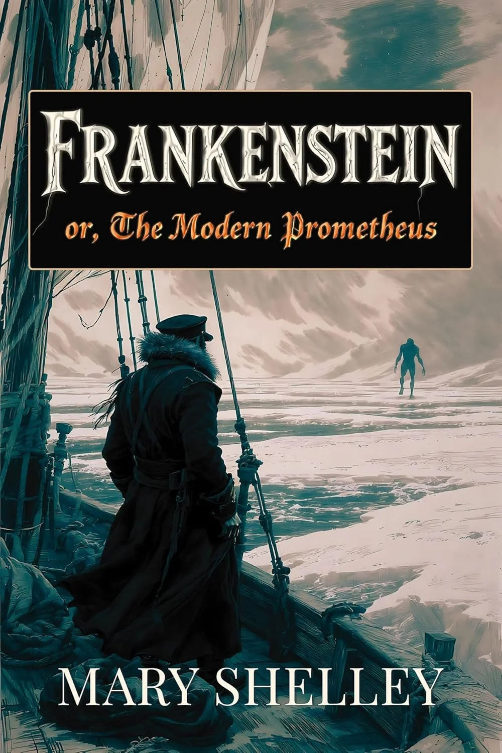 Frankenstein book cover