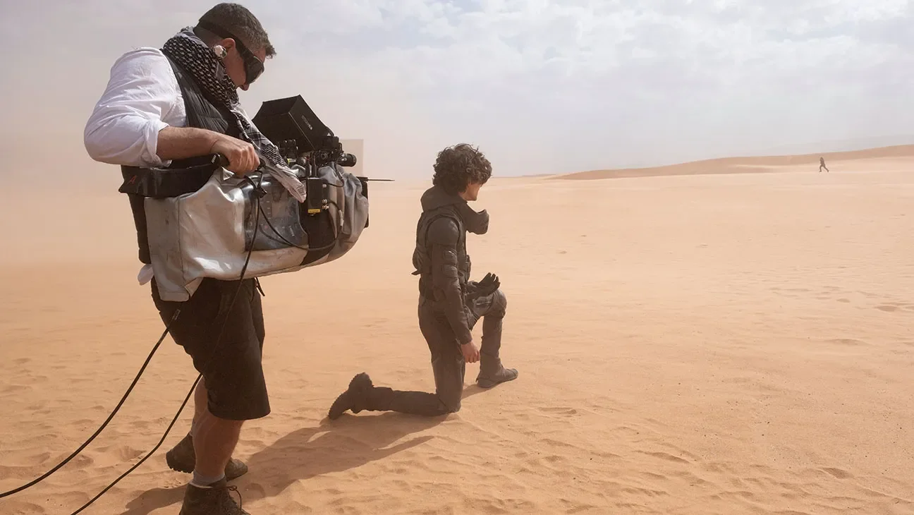 Dune behind the scenes image