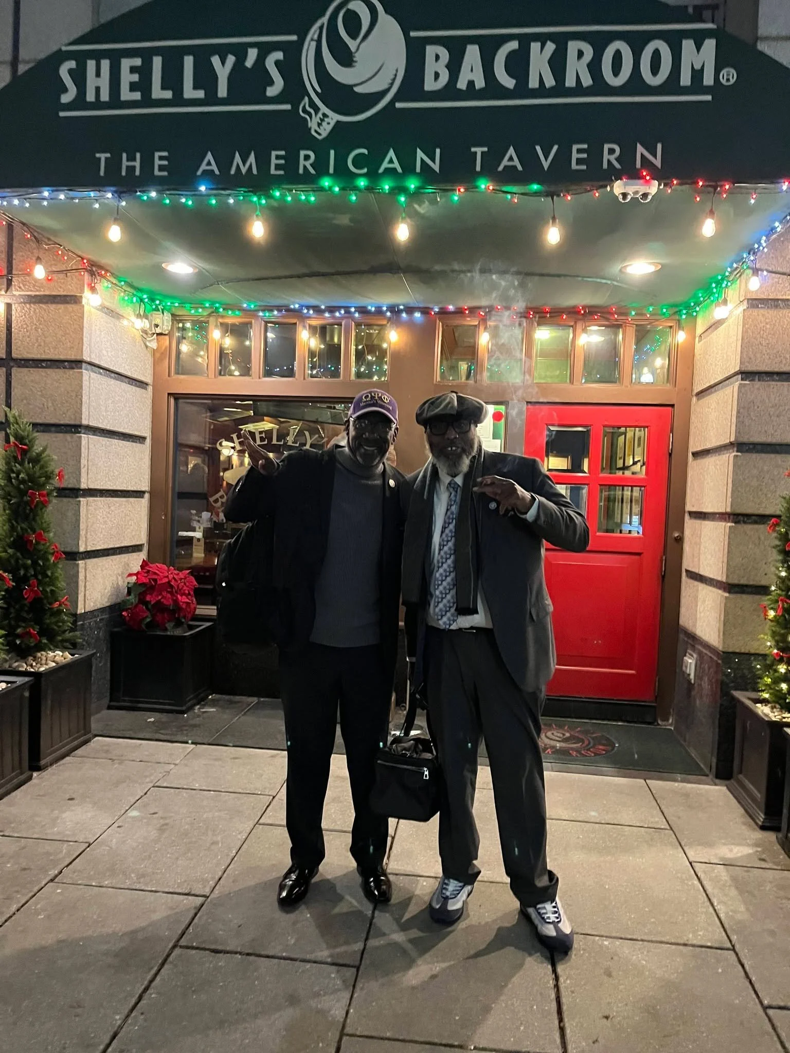 Washington DC smoking with good brothers.