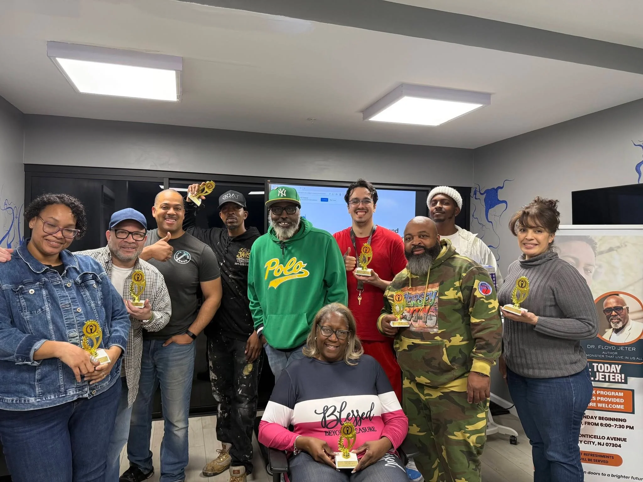 I would like to thank John Robinson from Gotta Go Gaming LLC for hosting @calldrjeter.org free 6 week program that gave individuals the ability to identify and deal with the monsters that live on us all.