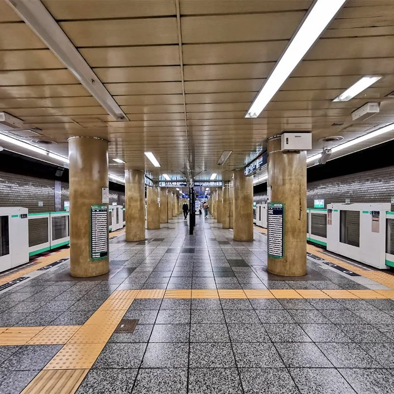 Access from Hibiya Station (Exit A2)