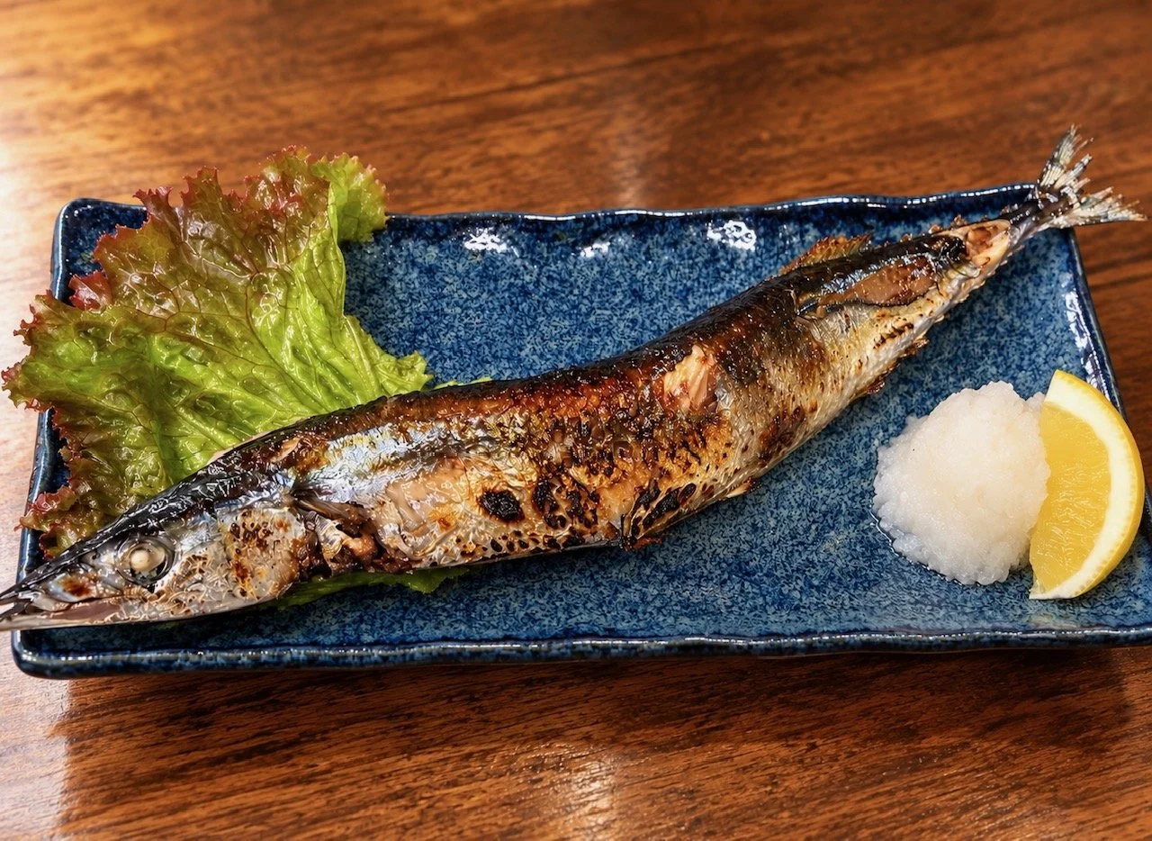 Autumn is here. Fresh, in-season Pacific saury from Toyosu Market!