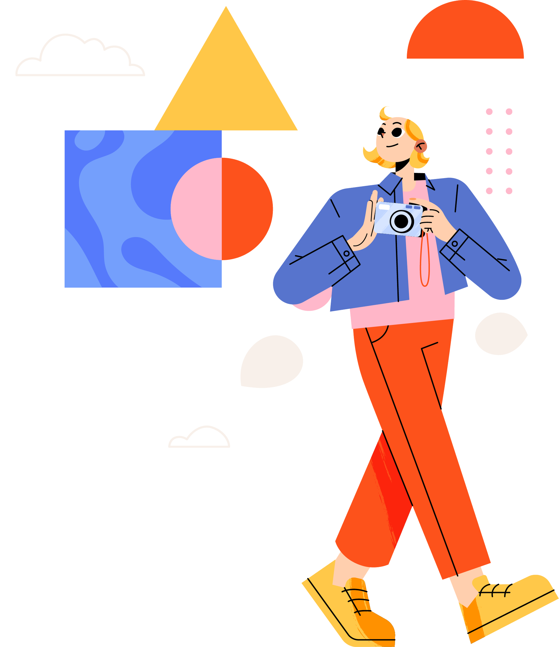 Primjeri logotipa i vizualnih identiteta - The Vibe, Gozdni Mož, Friday Pie Shop, Hiatus