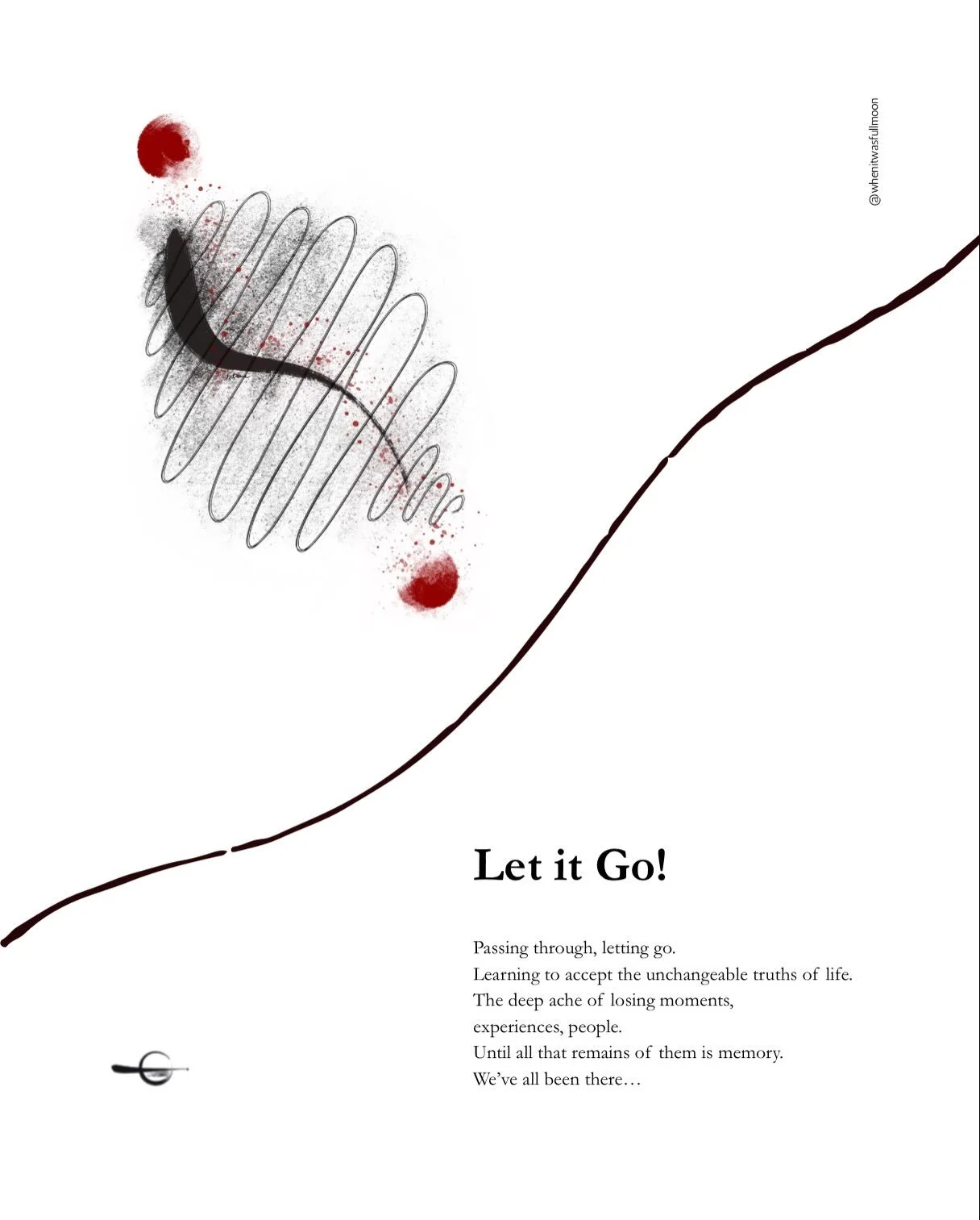 Let it Go!
Ready to read on FULL MOON Archive.

Link in bio.
Thank you for being here ✨🤍

#visualpoetry #fineart #poetry