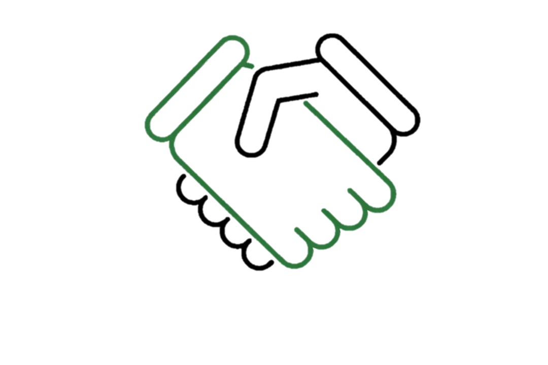 Outline illustration of a 3D printer nozzle extruding material.