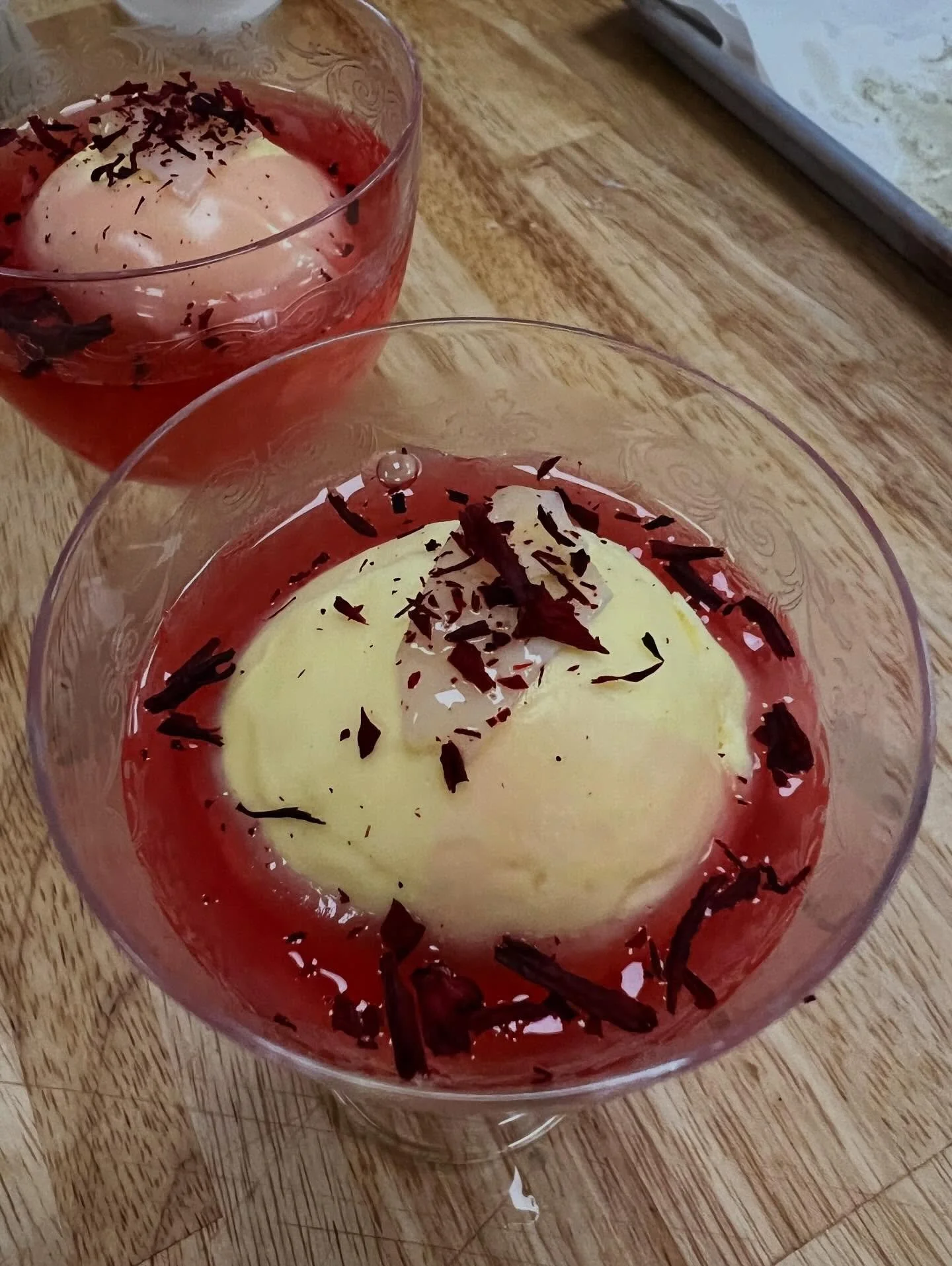 In March, Chef Alyssa teamed up with Chef Priscilla @barbacanahtx to create a dessert tasting menu celebrating local farmers and seasonal produce. We're thankful for the chance to be part of such a fun night. Collaboration at its finest! #htx #petrab