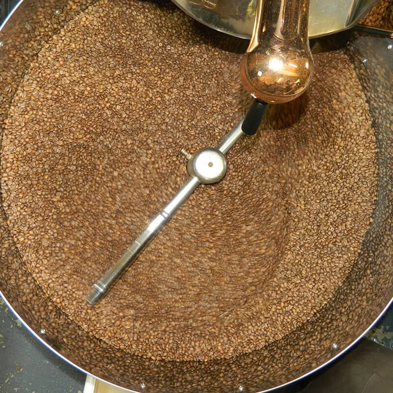 Roasting coffee