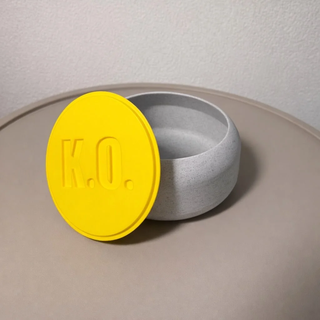 Curling Catchall Marble product photo