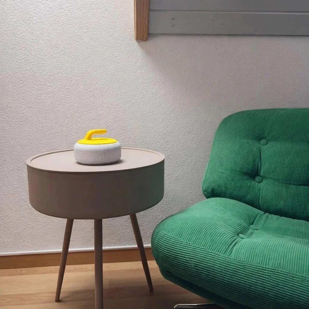 Curling Catchall - Marble