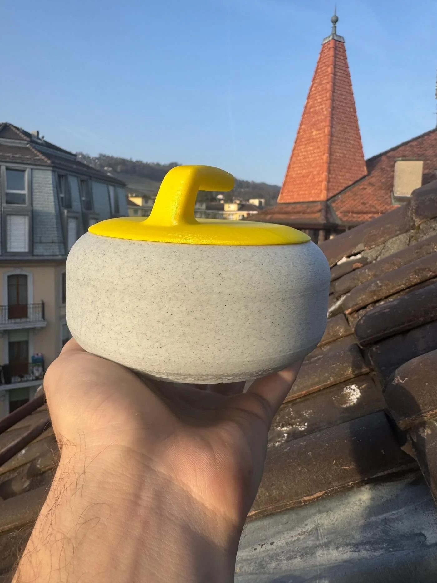 Curling Catchall Marble product photo